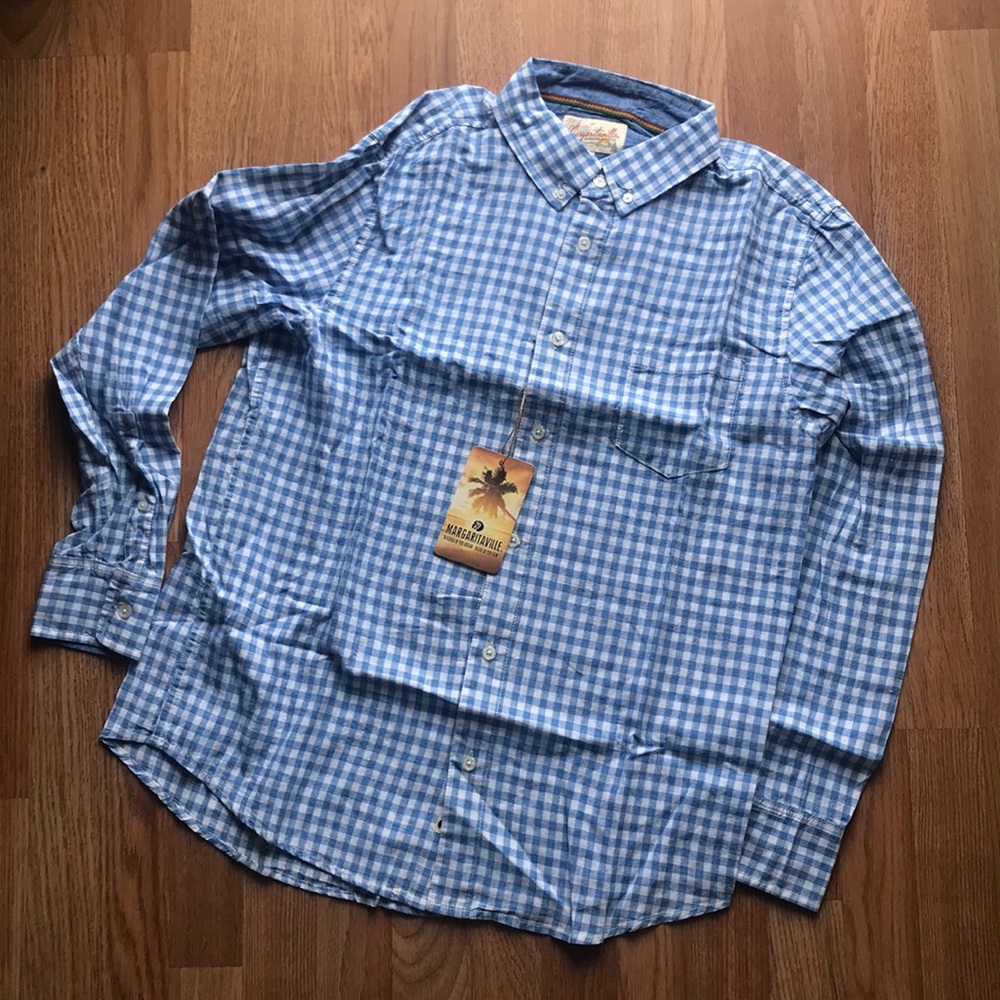 Men's Margaritaville Long Sleeve Button Up Casual